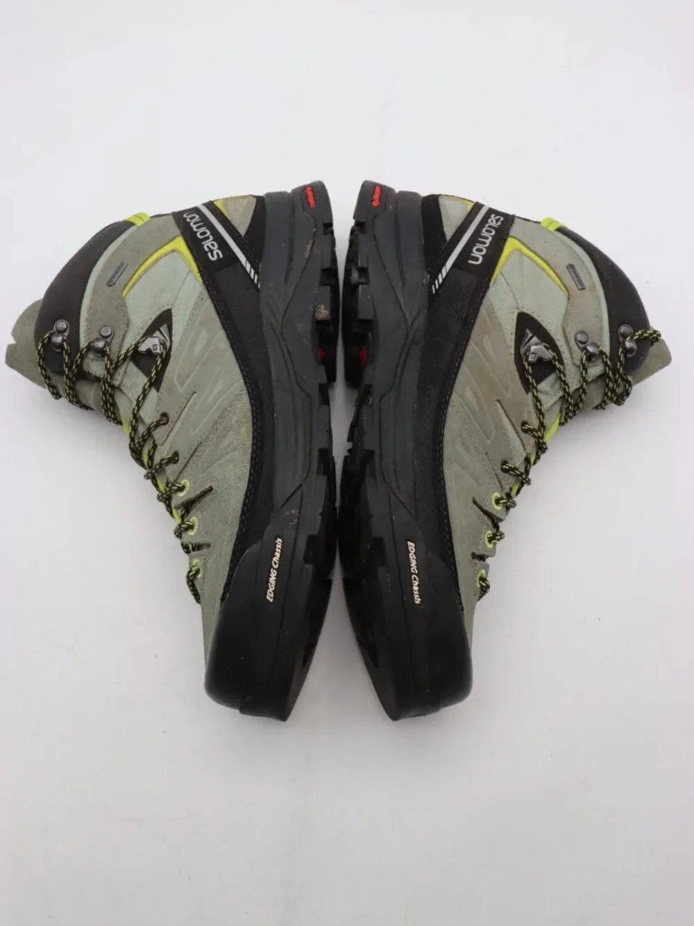 Salomon X Alp Mid LTR Gore-Tex Boots Men's Size 10.5 Gray Waterproof Hiking Boot